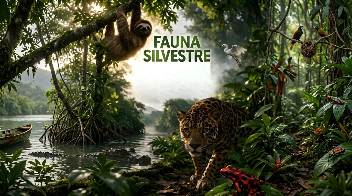 Pedagógico fauna silvestre